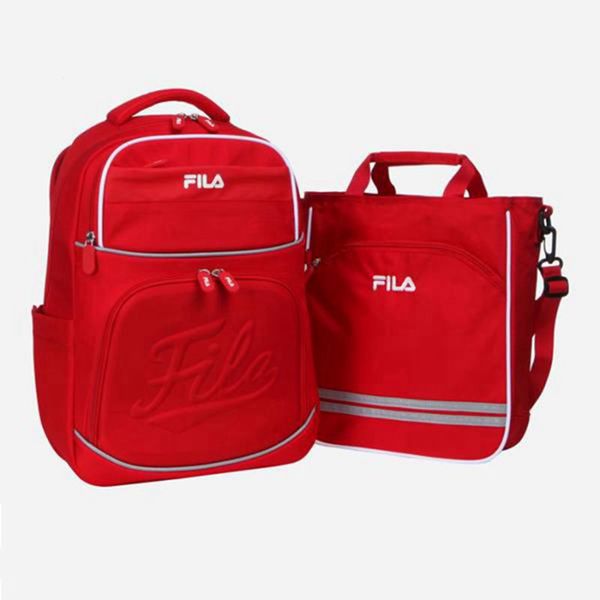 Fila School Girl's Backpacks - Red,NZ 97-74536